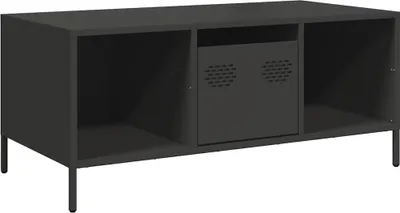 Obrázok produktu pre Konferenčný stolík čierna 101,5x50x43,5 cm oceľ