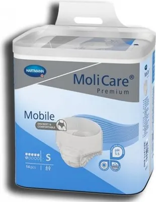 Image de Hartmann Molicare Mobile 6 gouttes Small - 1 paquet de 14 protections