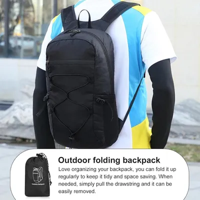 Faltbarer und wasserdichter Rucksack 15L