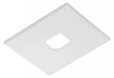 Image de Plafonnier contemporain Sparta Metal White 1 Light Gx53