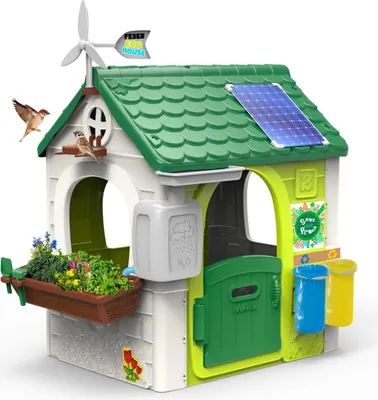 Produktbild von FEBER Green House, Standspielhaus, 2 Jahr(e), 1 Tür(en), Mehrfarbig