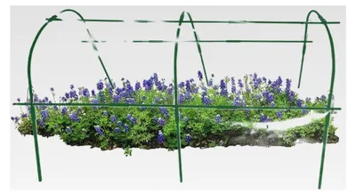 Produktbild von Gartenbogen für Hochbeete | Pflanztunnel | Flexibler Pflanzenbogen für Gewächshaus und Blumenbeet