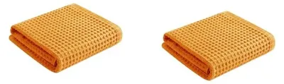 Productafbeelding van Reinigingsdoek, krasbestendig ontwerp, zeer absorberend materiaal, geel, 2 stuks