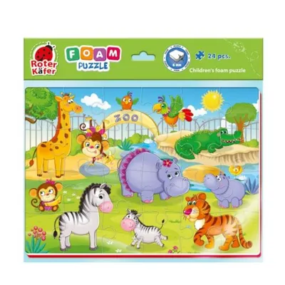 Produktbild von A4 Schaumstoffpuzzle Zootiere Pädagogisches Puzzle Roter Kafer