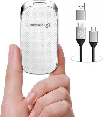 Image de Disque SSD externe - Stockage portable - 2 To - USB 3.2 - 2050 Mo/s - Compact et résistant aux chocs