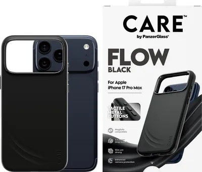 Produktbild von CARE Feature Flow Case w. MagSafe iPhone 17 Pro Max -black
