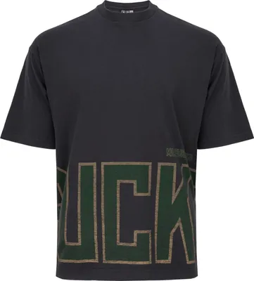 Produktbild von New Era Oversized Shirt - WASHED Milwaukee Bucks - L