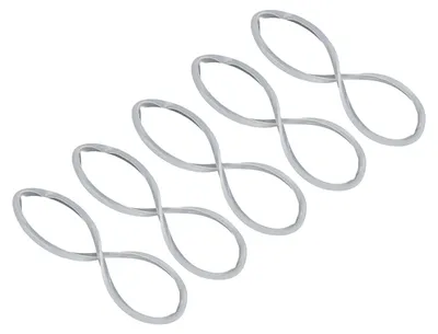 5er Set Silikon-Dichtringe für Schnellkochtopf, 20 cm