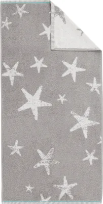 Produktbild von Dyckhoff Duschtuch Starfish kiesel, 70 x 140 cm