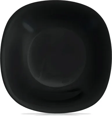 Produktbild von Tiefer Glas-Essteller schwarz LUNA 21,5 cm, 650 ml