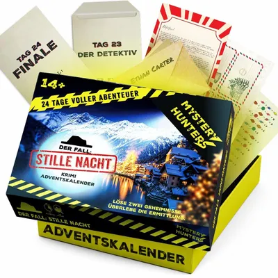 Productafbeelding van Detective Adventskalender 2026 Brand in het Alpendorp en Vermiste Rechercheur