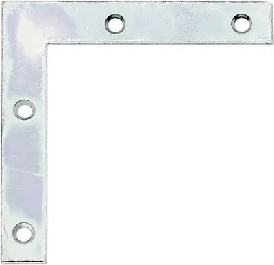 Obrázek produktu pro Spojovací úhelník nábytkový 60x60x10 mm žlutě pozinkovaný