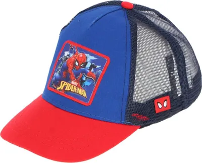 Produktbild von Spider-Man Cap Stylische Marvel Kinder Kappe mit coolem Superhelden-Design Rot