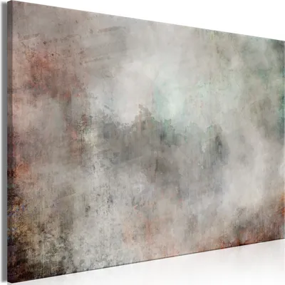 Produktbild von Italienischer Leinwand Leinwandbild - Confusion (1 Part) Wide 120x80 cm Abstrakt f-A-0891-b-a
