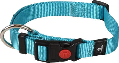 Produktbild von Flamingo Halsband Ziggi türkis, Größe: M