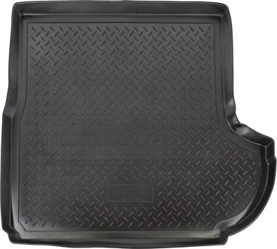 Image de Tapis De Coffre en Caoutchouc TPE Pour Peugeot 4007 2007-2014, Bord Haut, Noir, Antidérapant, Toutes Saisons