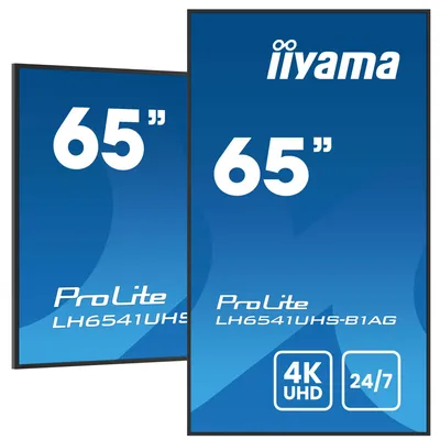 Image de IIYAMA 164.0cm(65") LH6541UHS-B1AG 16:9 3xHDMI+USB IPS (Speditionsversand)