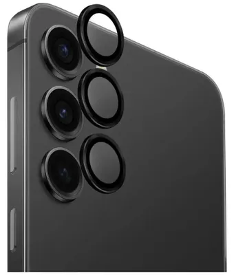 Obrázok produktu pre Hliníkový objektív Uniq Optix pre Samsung Galaxy S25 - čierny