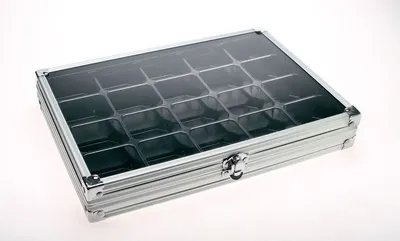 Produktbild von SAFE 5617 Sammel-Vitrine Alu für Mineralien und Fossilien