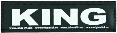Produktbild von 2 Julius-K9® adesivi in velcro S KING