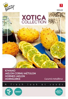 Produktbild von Buzzy Xotica Kiwano Horngurke Samen - Ca. 10 Samen | Buzzy_080420