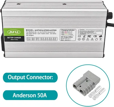 Obrázek produktu pro Nabíječka baterií, inteligentní nabíjení, kompaktní design, Anderson 50A, EU(200-240V)