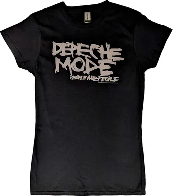 Produktbild von Depeche Mode - "People Are People" T-Shirt für Damen RO4731 (L) (Schwarz)