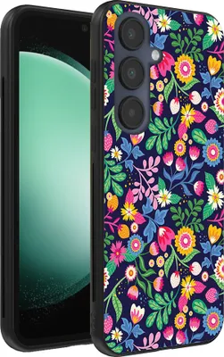 Obrázek produktu pro Smartphonica Pouzdro na telefon Vhodné pro Samsung Galaxy S23 FE s květinovým potiskem - TPU zadní kryt pouzdro květinový design
