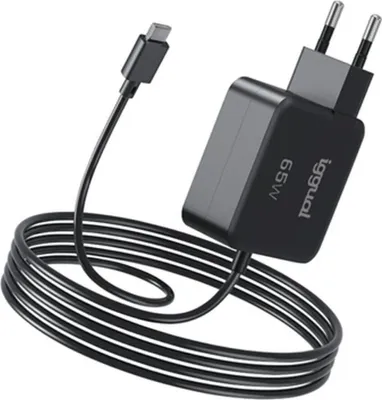 Obrázek produktu pro iggual PD 65W, Vnitřní, AC, 15 V, 3 A, 1,8 m, Černá