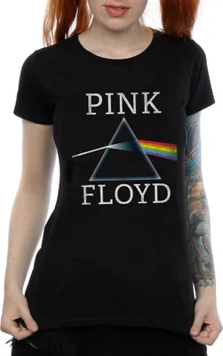 Obrázek produktu pro Pink Floyd - "Dark Side Of The Moon" dámské tričko BI976 (L) (černá)