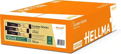 Produktbild von Hellma Zucker-Sticks 4kg - Zucker für die Gastronomie (1er Pack)