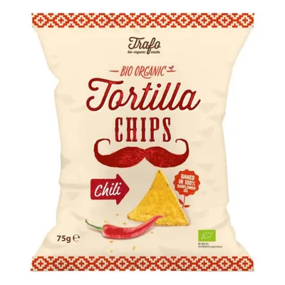Produktbild von Trafo Tortilla Chips, Chilli, 75g (12)