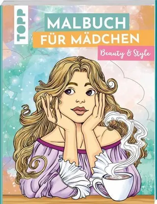 Produktbild von Malbuch für Mädchen Beauty & Style