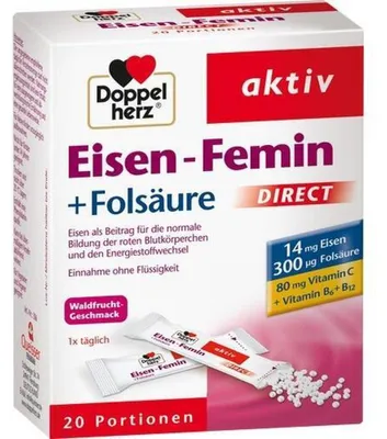 Produktbild von DOPPELHERZ Eisen-Femin DIRECT Pellets