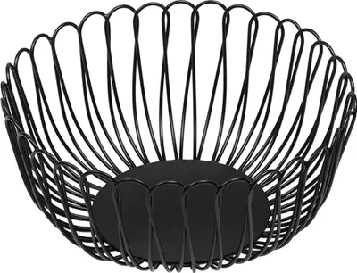 Image de Corbeille à fruits design scandinave Aiske Noir