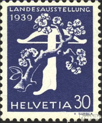 Produktbild von Briefmarken Schweiz 1939 Mi 347y gestempelt Landesausstellung
