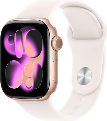 Produktbild von Apple Watch 11 42mm GPS+5G M/L Alu Sport roségold/blassrosa