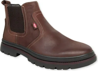 Image de Lee Cooper Chaussures pour hommes en cuir marron zibeline 41