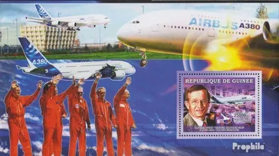 Produktbild von Briefmarken Guinea 2006 Mi Block1102 postfrisch Verkehrsmittel: Luftfahrt