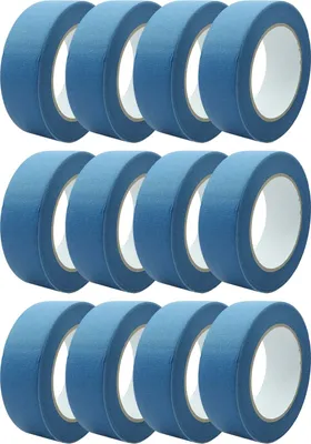 Obrázek produktu pro 12 rolí Pro Mask modré jemné krepové pásky 38 mm x 50 m
