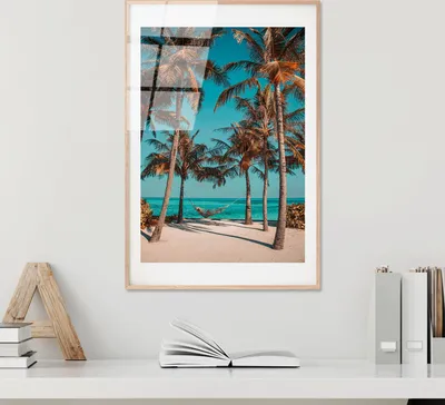 Produktbild von Wallity, UV-1043 - 30 x 45, Dekorative Malerei aus gehärtetem Glas, Mehrfarbig, 100 % gehärtetes Glas, 30 x 45 cm