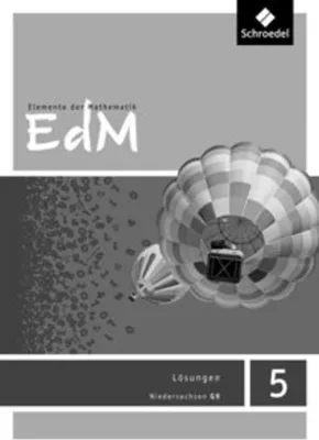 Immagine prodotto di Elemente der Mathematik SI 5. Lösungen. G9 in Niedersachsen