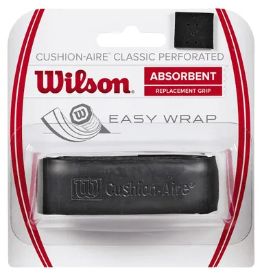 Produktbild von Wilson Unisex Basisgriffband Cushion Aire Classic Perforated, schwarz, 1 Stück, WRZ4210BK, Einheitsgröße