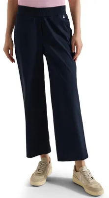 Immagine prodotto di Pantaloni a gamba larga modello Cecil, colore blu, taglia S