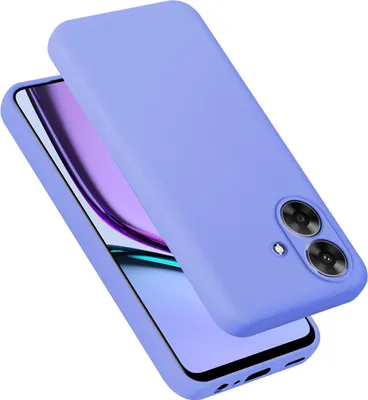Produktbild von Cadorabo Hülle für Realme Note 60 Hülle Silikon Handyhülle Case aus flüssigem Silikon, Kratzfeste und stoßfeste Schutzhülle für Realme Note 60