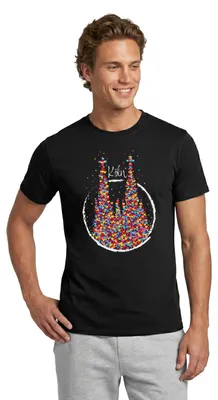 Produktbild von Spreadshirt Köln Kölner Dom Karneval Fasching Konfetti Männer T-Shirt, S, Schwarz