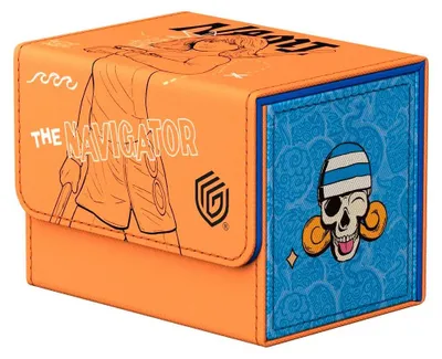 Zdjęcie produktu dla ULTIMATE GUARD Sidewinder 80+ Xenoskin NETFLIX ONE PIECE, Deck Box, Pomarańczowy, 1 szt.
