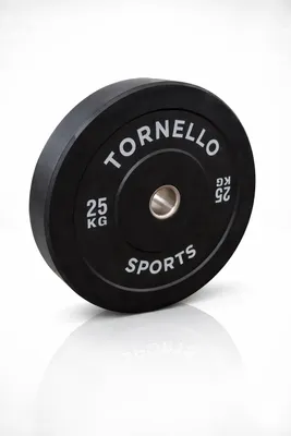 Zdjęcie produktu dla Tornello Sports – obciążenie do sztangi, 25 kg – talerz olimpijski z otworem o średnicy 50 mm