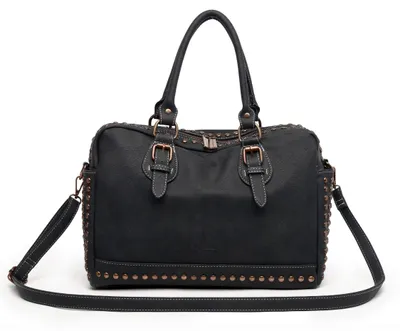 Produktbild von Handtasche Madrid aus griffigem, softem Material von collezione alessandro