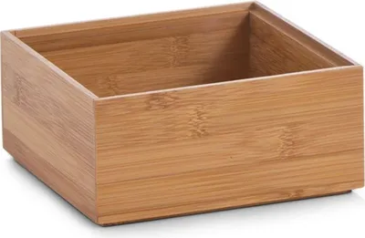 Produktbild von Aufbewahrungsbox aus Bambus, 15 x 15 x 7 cm